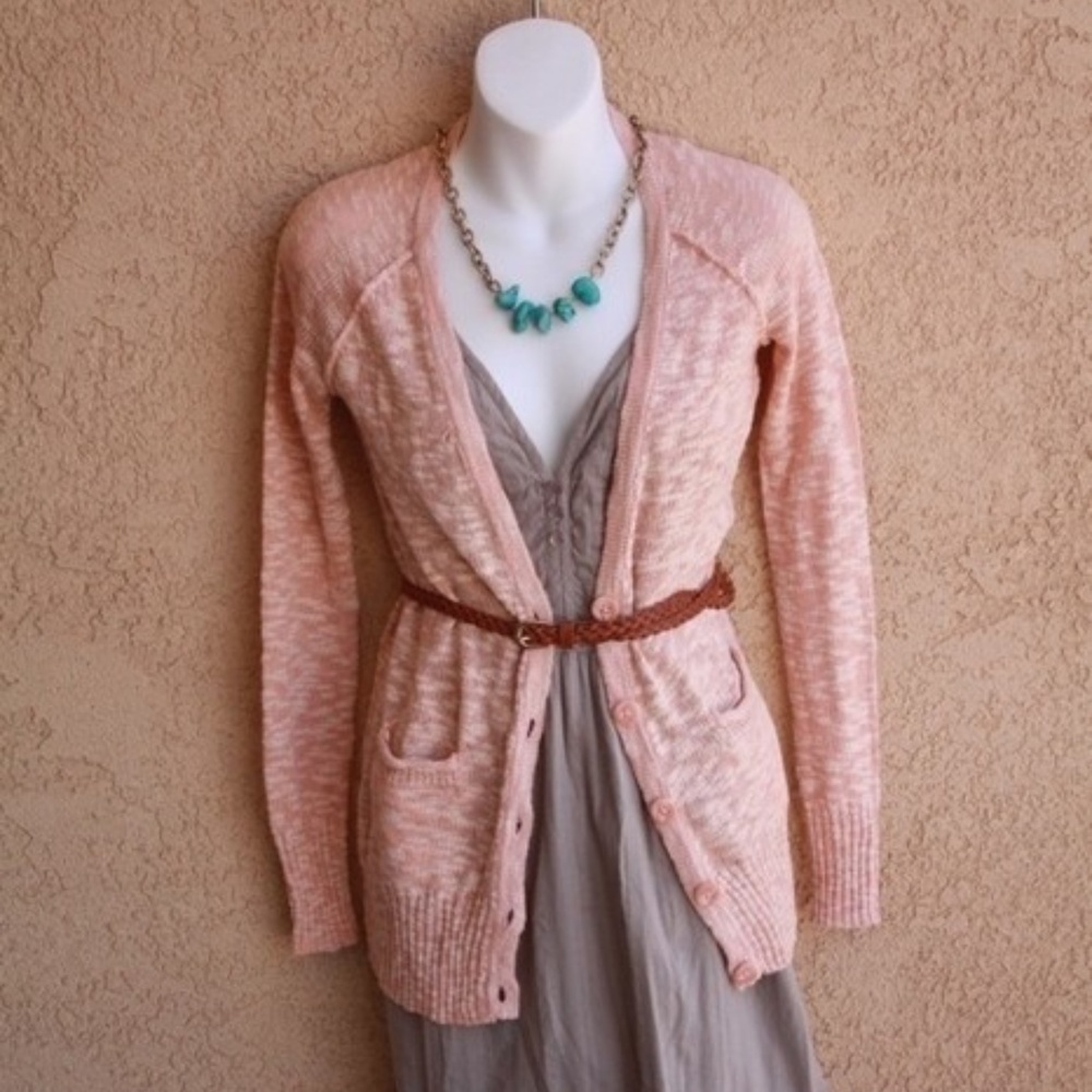 Soft Pink Mudd Cardigan